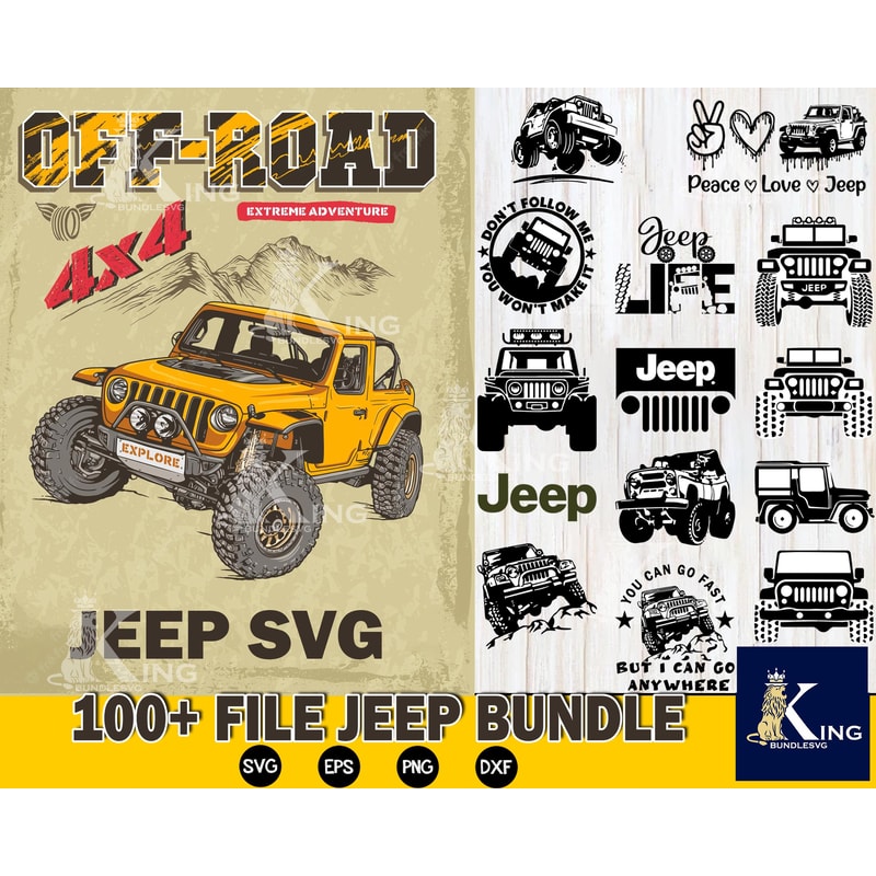 100 file jeep svg bundle , jeep svg | Inspire Uplift