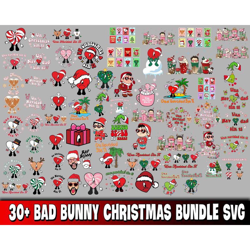 30+file bad bunny christmas bundle svg.jpg