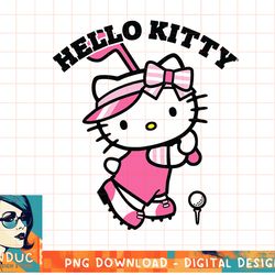 hello kitty golf t-shirt copy png
