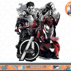 marvel infinity war avengers grunge logo graphic t-shirt t-shirt.pngmarvel infinity war avengers grunge logo graphic t-s