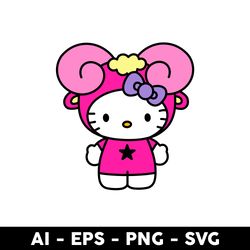 hello kitty aries svg, aries svg, hello kitty svg, hello kitty zodiac svg, zodiac svg - digital file