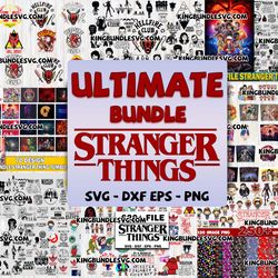 ultimate stranger things bundle svg , stranger things svg