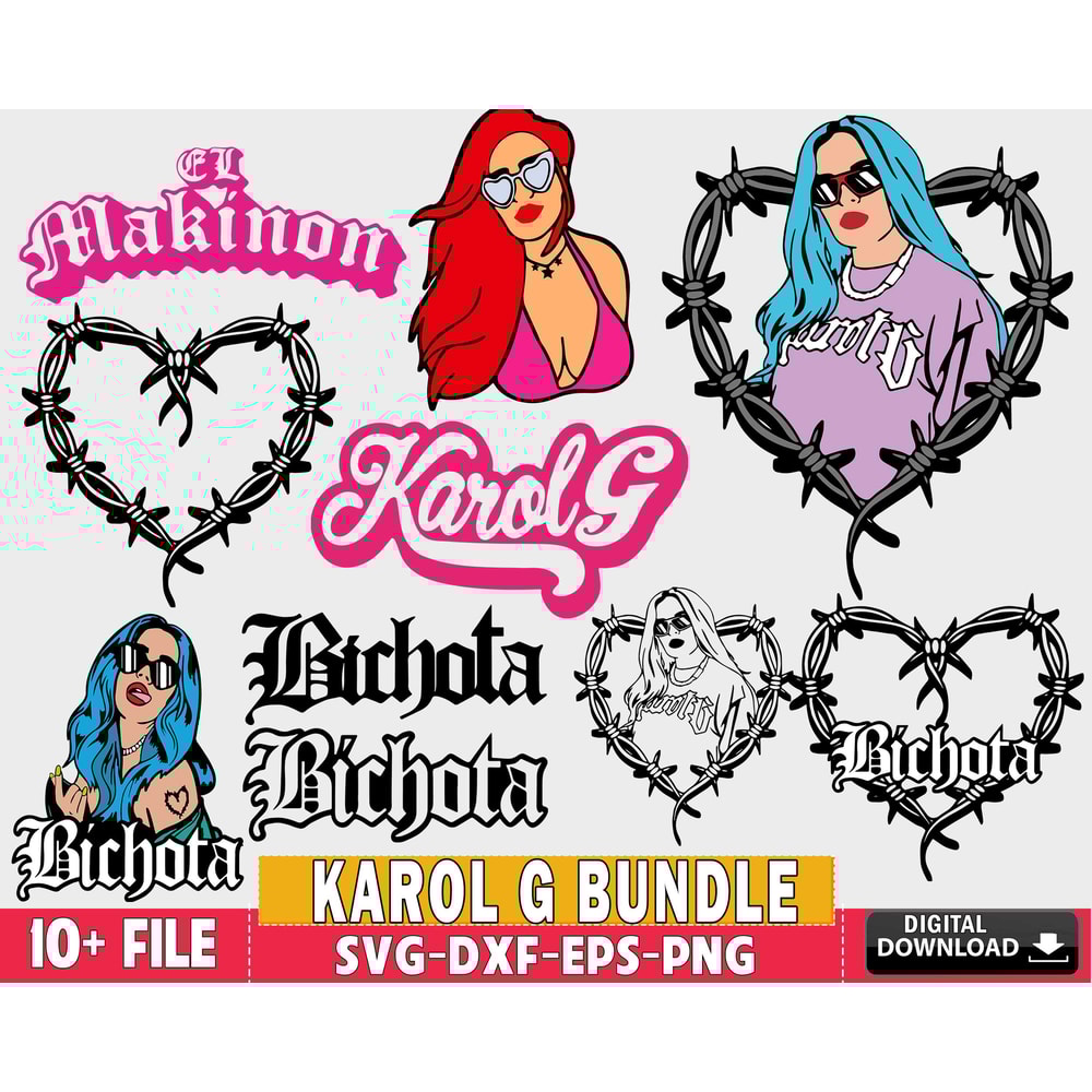 10+ file Karol G svg, Mañana Sera Bonito bundle svg.jpg