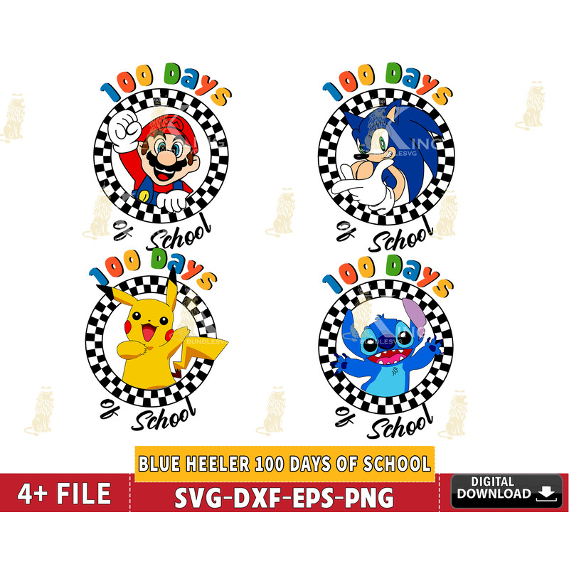 100 Days of School Stitch svg, .jpg