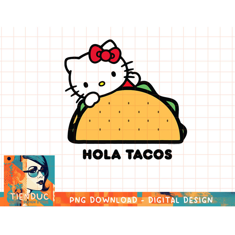 Hello Kitty Hola Tacos T-Shirt copy.jpg