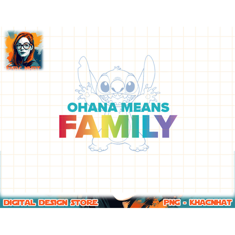 Disney Lilo & Stitch Ohana Means Family Stitch Rainbow Pride T-Shirt copy.jpg
