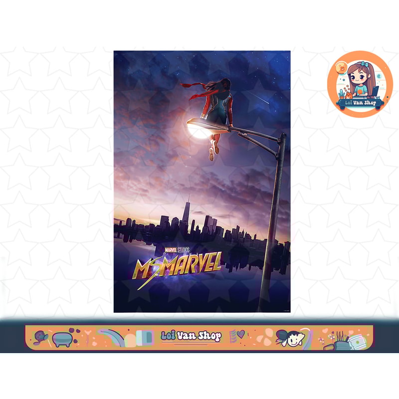Marvel Ms. Marvel Series Poster T-Shirt copy.jpg