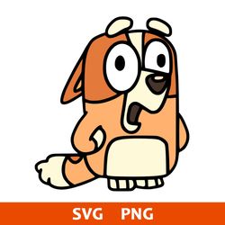 Penguin Bingo Svg, Bluey Bingo Svg, Bluey Svg, Cartoon Svg, Png Digital File