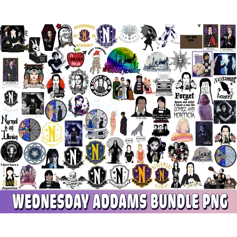 Wednesday Addams bundle png 1 kingbundlesvg.jpg