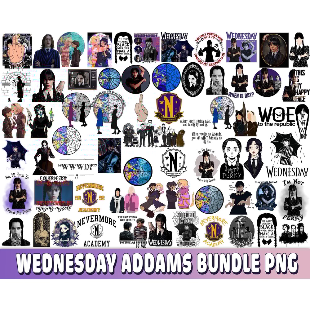 Wednesday Addams bundle png 2 kingbundlesvg.jpg