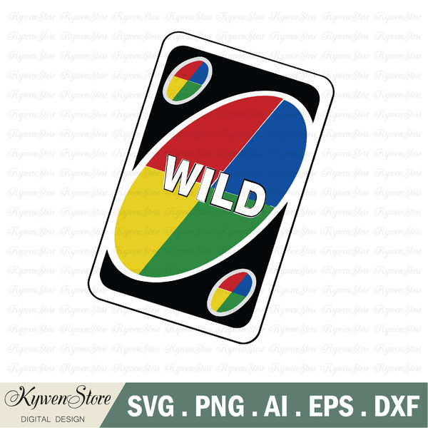 Uno Wild Card Svg, Uno Svg, Classic Game Uno Svg File For Cr - Inspire  Uplift