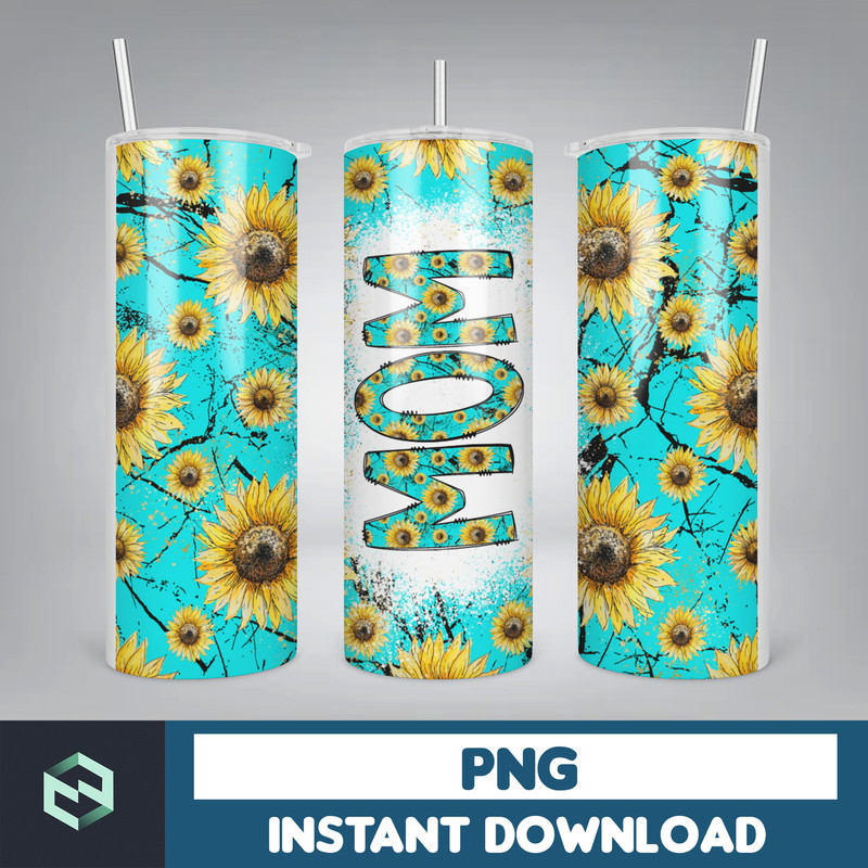 MOM Bleach Tumbler, 20 oz Skinny Tumbler Sublimation Design, Floral, Digital Download, Straight & Tapered Tumbler Wrap PNG (39).jpg