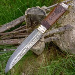 ISERNAIK: Iron oak. New, quite big, adventurers knife made from teaching blade.
