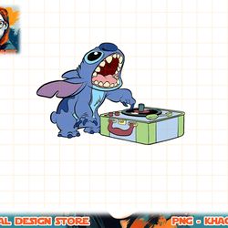 disney lilo & stitch record player stitch t-shirt copy png
