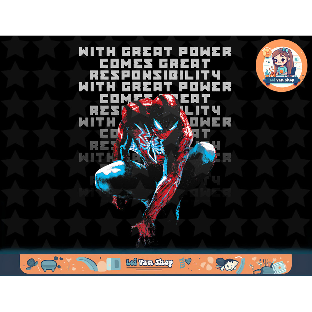 Marvel Spider-Man Great Power Causes Heroic Deeds T-Shirt T-Shirt copy.jpg