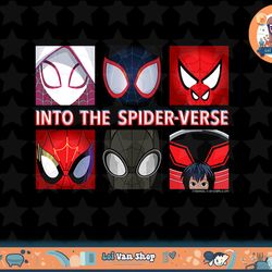 marvel spider-man into the spider-verse spider heroes t-shirt copy