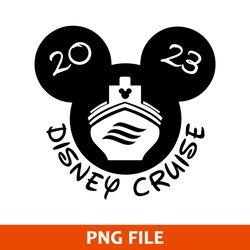 Disney Cruise 2023 Png, Mickey Ears Cruise Png, Mickey Png, Disney Png Digital File