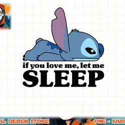 disney lilo & stitch sleepy stitch t-shirt copy png