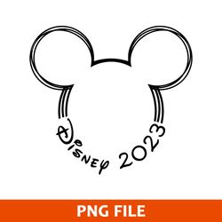 Disney 2023 Mickey Ears Png, Mickey Mouse Png, Disney Png Digital File