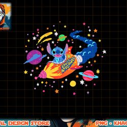 disney lilo & stitch space adventure rocket stitch t-shirt copy png