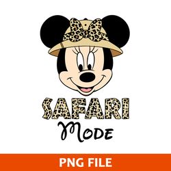 Minnie Safari Mode Png, Disney Safari Mode Png, Aninmal Kingdom Png, Disney Png Digital File
