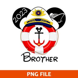 Brother Disney Cruise 2023 Png, Disney Family Trip Png, Minnie Png, Disney Png Digital File