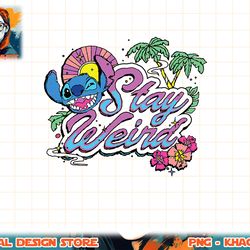 disney lilo & stitch stay weird t-shirt t-shirt copy png