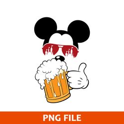 Minnie Beer Mug Png, Minnie Drinking Beer Png, Minnie Mouse Png, Disney Png Digital File