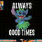 Disney Lilo & Stitch Stitch Hula Always Good Times T-Shirt copy.jpg