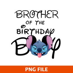 brother of the birthday boy png, stitch png, disney png digital file