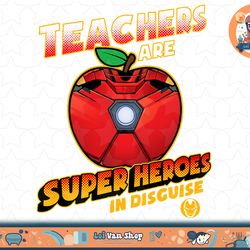 marvel teachers are super heroes in disguise iron man t-shirt copy
