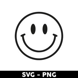 groovy libbey glass can svg, groovy svg, smiley face icon svg, mother's day svg - digital file