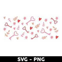 groovy libbey glass can svg, groovy svg, heart checkerboard svg, heart svg, mother's day svg - digital file