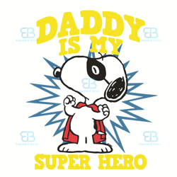 peanuts snoopy daddy svg, fathers day svg, super dad svg, instant download