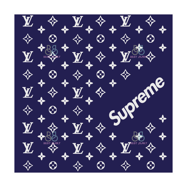 Supreme Louis Vuitton Pattern SVG  Louis Vuitton Supreme Pattern PNG