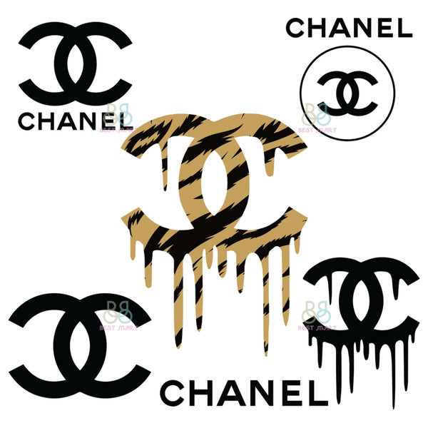 Chanel Logo Fashion Bundle Svg, Chanel Logo Svg, Chanel Svg, - Inspire ...