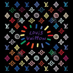 fashion colorful lv pattern svg, lv logo pattern svg, logo pattern svg, starbuck wrap svg, instant download