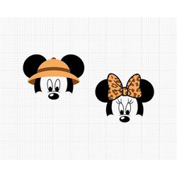 Safari Hat, Mickey Minnie Mouse, Vacation Trip, Animal Kingdom
