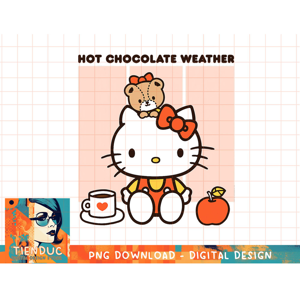 Hello Kitty Hot Chocolate Weather T-Shirt copy.jpg