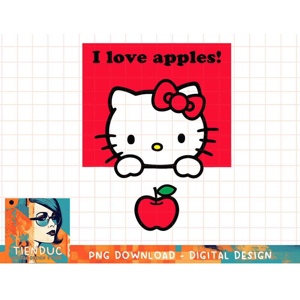 Hello Kitty I Love Apples T-Shirt copy.jpg