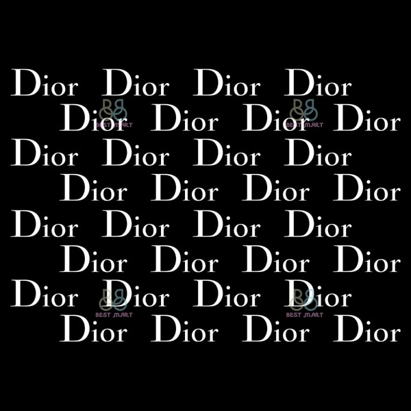 Dior Logo Pattern Svg, Dior Logo Svg, Dior Pattern Svg, Star - Inspire ...