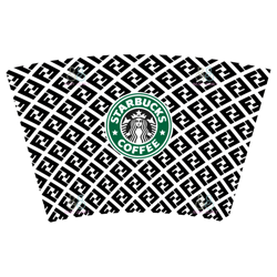 fendi wrap starbucks svg, starbucks full wrap svg, fendi wrap svg, starbuck wrap svg, instant download