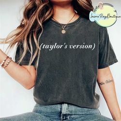 retro vintage comfort colors taylor's version shirt,swiftie merch, swiftie gift, taylor swift merch, folklore evermore
