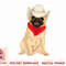 Cowboy pug - Western dog in a cowboy hat T-Shirt copy.jpg