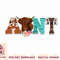 Cowhide Highland Cow Aunt Cow Western Country Heifer Auntie T-Shirt copy.jpg