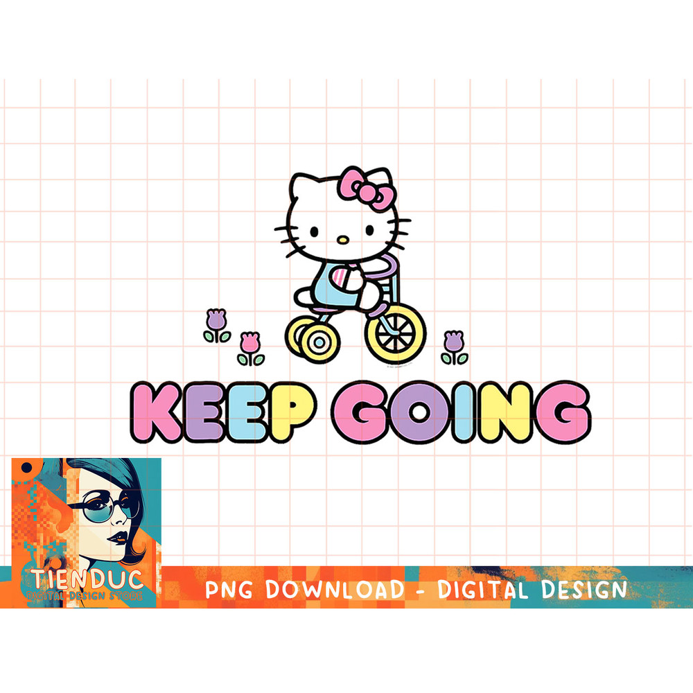 Hello Kitty Keep Going T-Shirt copy.jpg