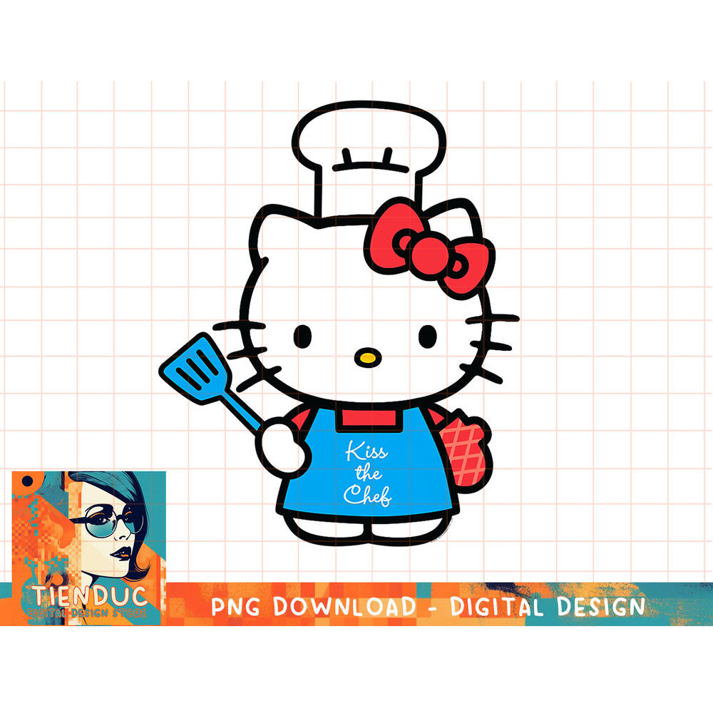 Hello Kitty Kiss the Chef T-Shirt copy.jpg