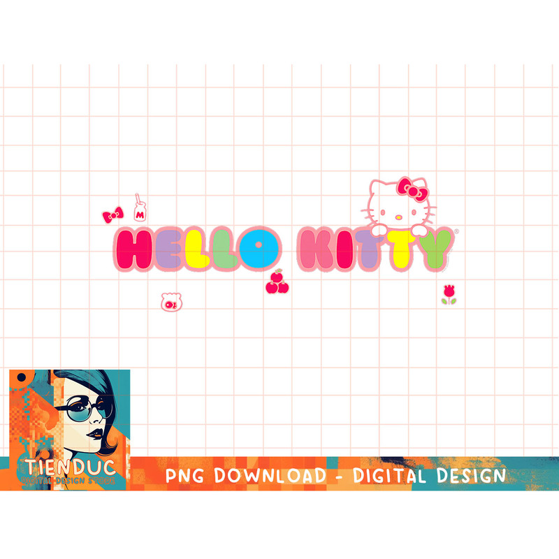 Hello Kitty Logo Favorite Little Things Tee Shirt copy.jpg