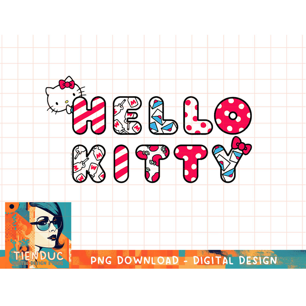 Hello Kitty Logo Retro Icons T-Shirt copy.jpg