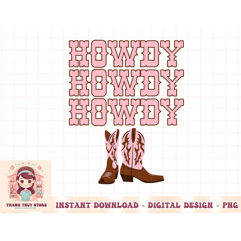 Howdy Rodeo Western Country Southern Cowgirl T-Shirt copy.jpg